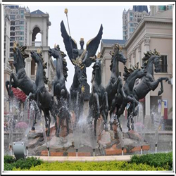 門(mén)前銅馬雕塑 門(mén)前銅馬雕塑