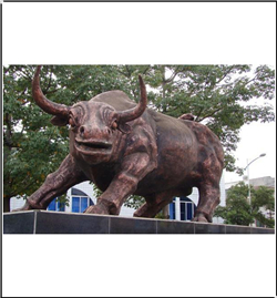 開荒牛銅雕塑圖片 開荒牛銅雕塑圖片