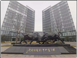 景觀斗銅牛雕塑 景觀斗銅牛雕塑