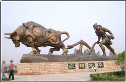 銅牛工藝品雕塑 銅牛工藝品雕塑