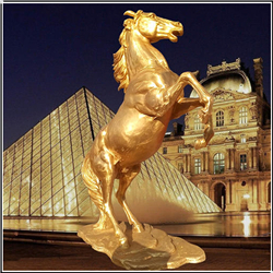 宮殿鎏金銅馬 宮殿鎏金銅馬