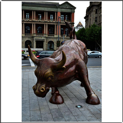 外灘銅牛雕塑 外灘銅牛雕塑