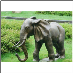 園林銅大象雕塑 園林銅大象雕塑