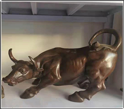 純銅牛雕塑 純銅牛雕塑