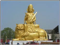 文殊普賢佛像 文殊普賢佛像