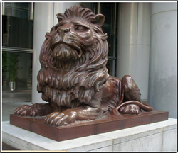 門(mén)口銅獅子 門(mén)口銅獅子