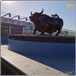 大型華爾街牛雕塑擺件 大型華爾街牛雕塑擺件