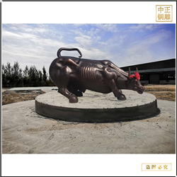 大型廣場華爾街銅牛鑄造 大型廣場華爾街銅牛鑄造