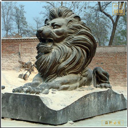 廠家批發寺院銅獅子 廠家批發寺院銅獅子