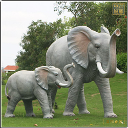 公園彩繪動物雕塑 公園彩繪動物雕塑