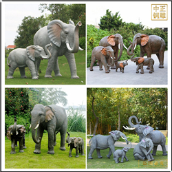 廣場銅大象擺件 廣場銅大象擺件