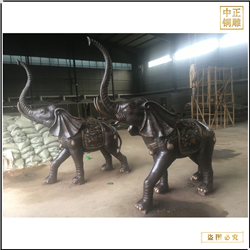 酒店別墅門口銅雕大象生產廠 酒店別墅門口銅雕大象生產廠