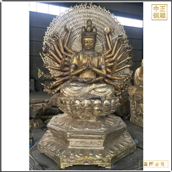 彩繪千手觀音菩薩銅像廠 彩繪千手觀音菩薩銅像廠