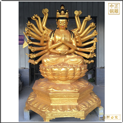 彩繪千手觀音菩薩 彩繪千手觀音菩薩