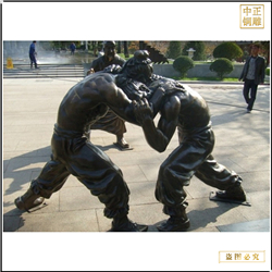 步行街腳力爭辯雕塑 步行街腳力爭辯雕塑