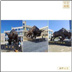 廣場大型銅牛雕塑鑄造廠 廣場大型銅牛雕塑鑄造廠