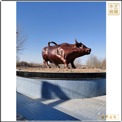 廣場風(fēng)水純銅牛 廣場風(fēng)水純銅牛