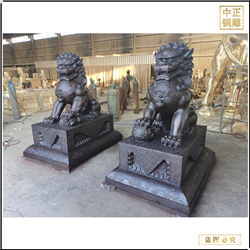 唐縣故宮銅獅子鑄造廠家 唐縣故宮銅獅子鑄造廠家