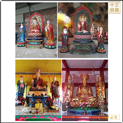 純銅貼金地藏王菩薩 純銅貼金地藏王菩薩