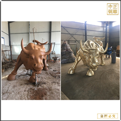 廣場(chǎng)華爾街純銅牛擺件 廣場(chǎng)華爾街純銅牛擺件