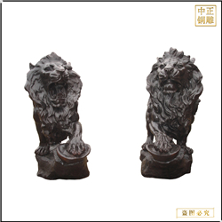 銅獅子雕塑報價 銅獅子雕塑報價