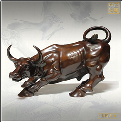 銅雕華爾街牛工藝品 銅雕華爾街牛工藝品
