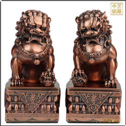 威武霸氣銅獅子加工 威武霸氣銅獅子加工