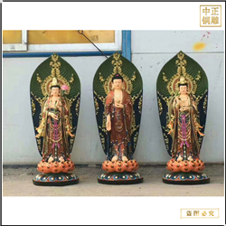 鑄銅西方三圣生產制造廠家 鑄銅西方三圣生產制造廠家