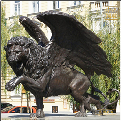 大型景觀銅獅子圖 大型景觀銅獅子圖