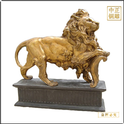 大型黃銅獅子 大型黃銅獅子