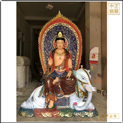寺院廟宇文殊普賢雕塑 寺院廟宇文殊普賢雕塑