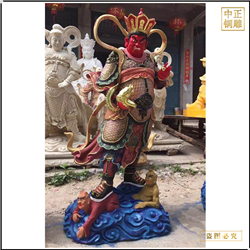 天王殿兩側護法四大天王神像 天王殿兩側護法四大天王神像