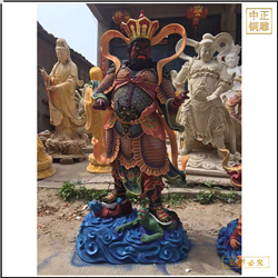 彩繪四大天王菩薩 彩繪四大天王菩薩