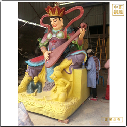 寺廟風水鑄銅四大天王佛像 寺廟風水鑄銅四大天王佛像