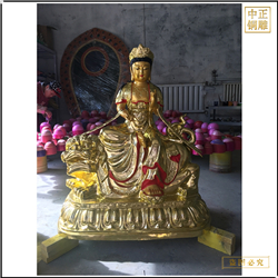 文殊普賢銅佛像生產廠家 文殊普賢銅佛像生產廠家