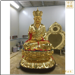 寺廟供奉地藏菩薩銅像 寺廟供奉地藏菩薩銅像