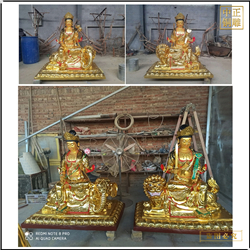 供應(yīng)文殊普賢菩薩銅佛像 供應(yīng)文殊普賢菩薩銅佛像