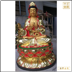 大型坐像銅雕觀音銅像 大型坐像銅雕觀音銅像