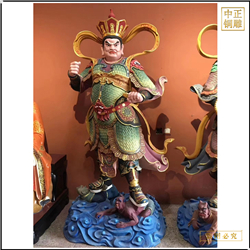 5米鑄銅四大天王佛像廠 5米鑄銅四大天王佛像廠