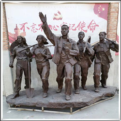 下鄉人物雕塑廠家 下鄉人物雕塑廠家