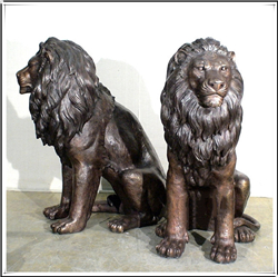 看門銅獅子 看門銅獅子