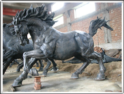 清代青銅馬 清代青銅馬