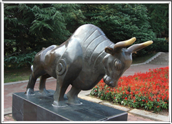 公司銅牛雕塑 公司銅牛雕塑